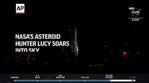 NASA's asteroid hunter Lucy soars into sky