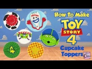 Making FORKY - Plus MORE Toy Story 4 Character Cupcake Toppers!