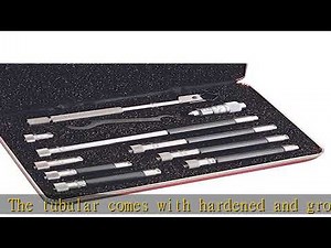 Starrett Tubular Inside Micrometer Set with Case, Quick-Reading Figures, Hardened, Interchangeable