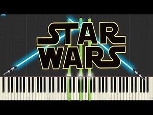 Star Wars Main Theme Piano Tutorial - Intermediate Lesson - 4K