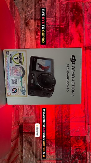6.6K views · 37 reactions | DJI Osmo Action 4 Standard Combo Unboxing  . . STANDARD COMBO COMES WITH  1) OSMO ACTION 4 2) PROTECTIVE FRAME 3) BATTERY  4) TYPE-C PD CABLE TYPE-C 5) CURVED ADHESIVE BASE MOUNT 6) MAGNETIC MOUNT 7) THUMB SCREW 8) REPLACEMENT LENS FILTER . . STANDARD COMBO PRICE IN INDIA 32K ✅ . . . . . #dji #action #unboxing #viral #asmr | Karnataka_biker | Facebook