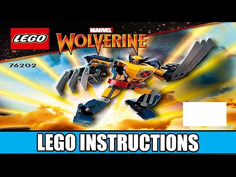 LEGO Instructions | Marvel Super Heroes | 76202 | Wolverine Mech Armor