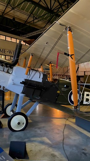 Royal Aircraft Factory R.E.8 replica built by The Vintage Aviator, on display at RAFM Hendon. The ‘Harry Tate’ was intended to replace the much maligned B.E.2, but earned a fairly poor reputation itself. #WW1 #ww1history #greatwar #aviationlovers #warbirds | Daniel J Wheatcroft