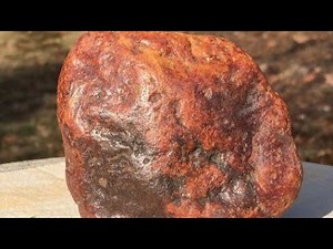 Most rare red meteorite | valuable meteorites | GEMS CREST |