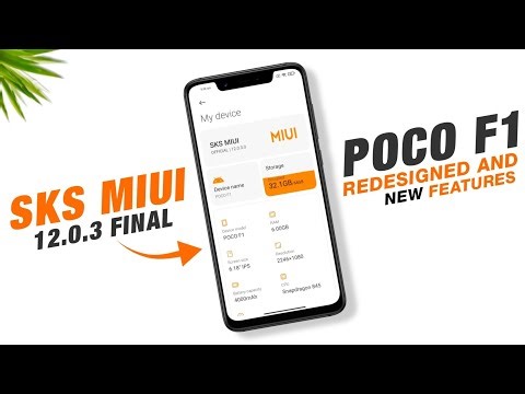 POCO F1 - SKS MIUI 12.0.3 Final - Android 10 - Redesigned Settings - Added Dolby Atmos & More