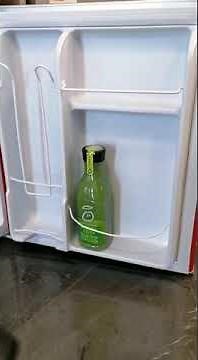 Montpellier MAB2035R Undercounter Retro Fridge Freezer in Red