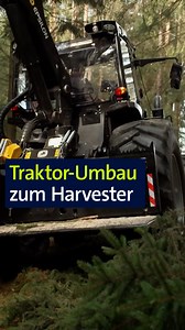 Einen Serien-Traktor zum Harvester umrüsten? Geht das? 🌲🚜 👉https://1.ard.de/unser-land-traktor-umbau | Unser Land