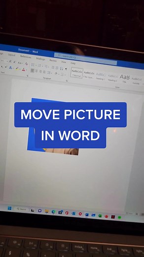 Microsoft Word Image Moving Tips