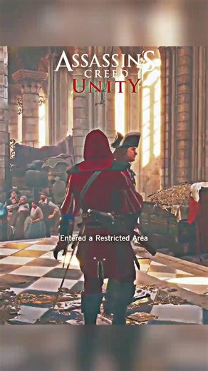 Arno Cool Hidden Blade Stealth Kills In Assassin's Creed Unity #Shorts