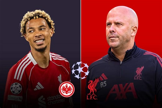 Frankfurt vs. Liverpool: Team news, referee and TV information