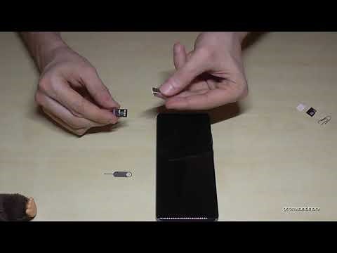 Huawei P40 (Pro): How to insert the SIM card? Installation of the 2 nano SIM cards