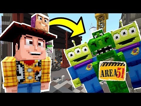 Minecraft Toy Story - Woody And Buzz Raid Area 51! [20]