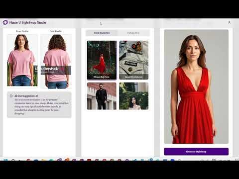 Haute-U AR studio Launches video try on for 360 degree view