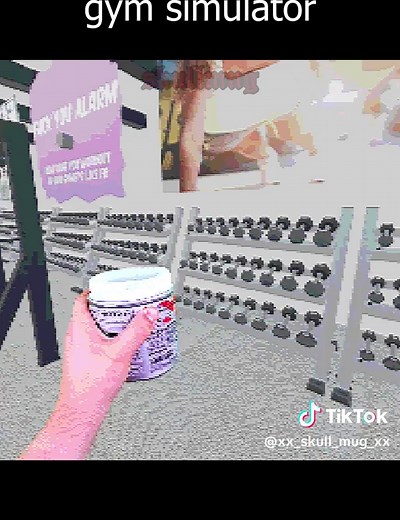 gym simulator #fyp #gym | gym fitness