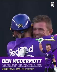 524K views · 10K reactions | What a season it was for Player of the Tournament Ben McDermott!  | BBL | Facebook