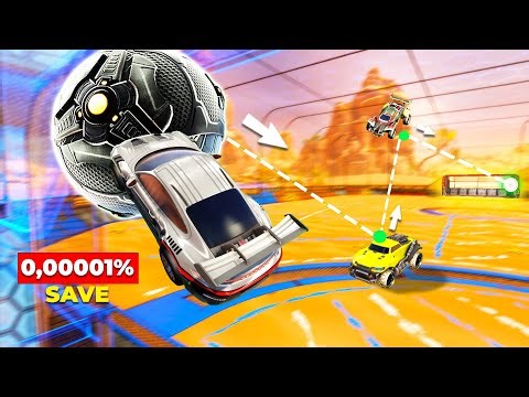 1 in 1,000,000 Moments in Rocket League! #