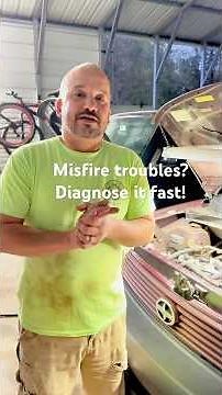 Engine misfiring? Learn how to diagnose it in just minutes! ⏱️ #Mailman Mechanic