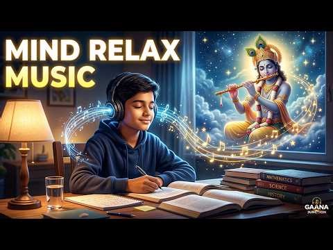 Divine Krishna Bansuri 🪈 Study Music | Mind Relaxing Meditation Flute | Peaceful Focus Music
