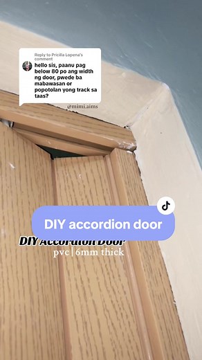 DIY Accordion Door - Adjusting Width and Height Tutorial
