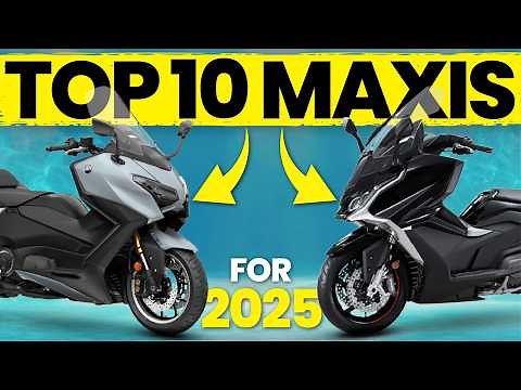 Here are the Top 10 BEST Maxi Scooters in 2025!