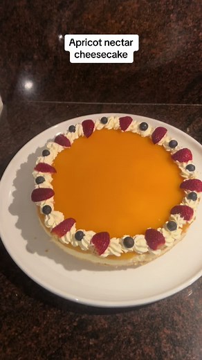 Apricot Nectar Cheesecake Recipe: No Bake Delight