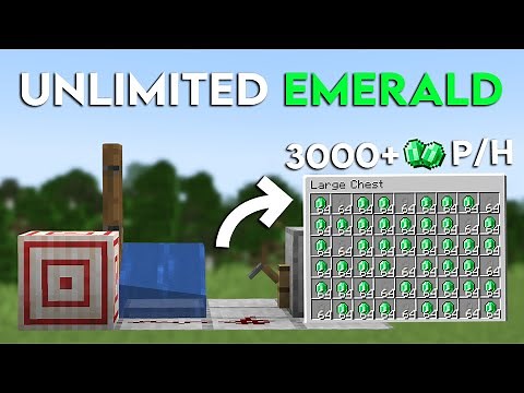 Minecraft Easy Infinite Tripwire + Emerald Farm 1.21+