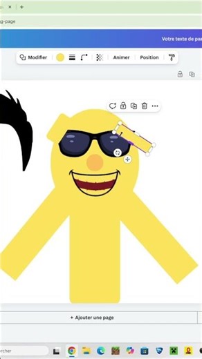 J'ai creer un nouveau personnage !!