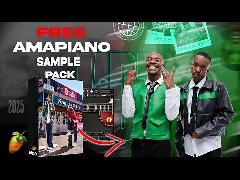 🔥[FREE]🔥Amapiano Drum Pack |🔥🥁🚖| “ESTRADINI” | Shakes & Les Sample Pack 2025 + Logdrum Presets
