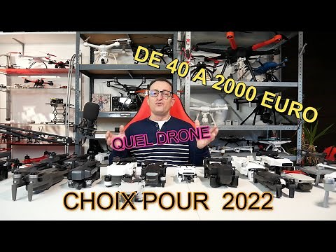 Which drone for 2022? I have the answers for every budget: from 40 to 2000 euros