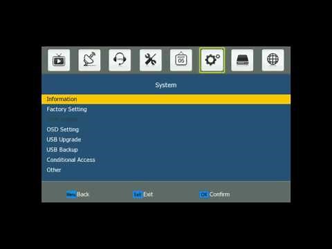 dvb t2 s2 combo with powervu and IPTV