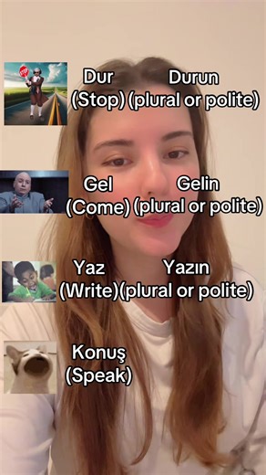 Learn Turkish: Transforming Commands into Polite Forms