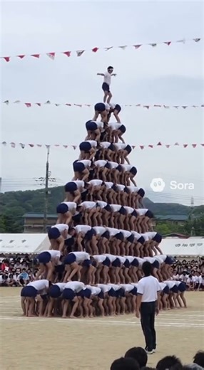 組体操8段崩壊 高校生 大事故