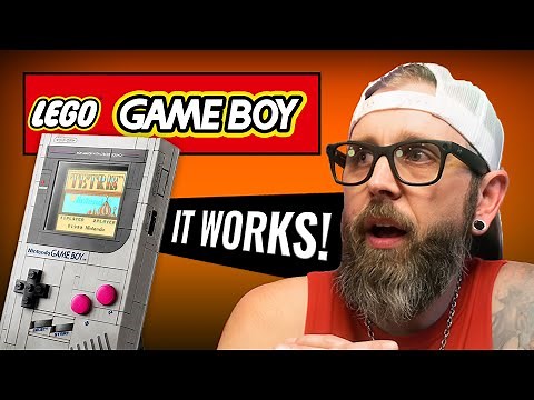 We Turned a LEGO Game Boy Into a Real, Working Console