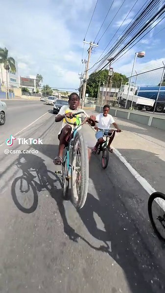 Broken Handlebar in Jamaica
