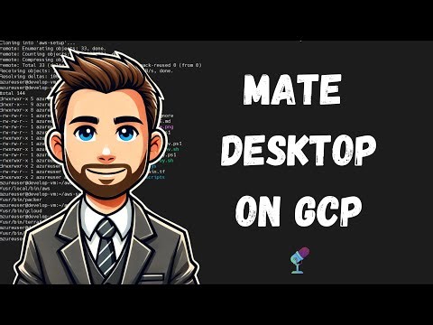 Automated Ubuntu MATE Remote Desktop on Google Cloud (XRDP + Active Directory)