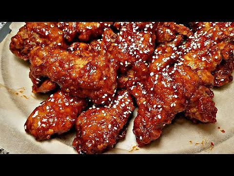 EASY Korean Fried Chicken Recipe | Dakgangjeong 닭강정 | Spicy Korean Fried Chicken Recipe