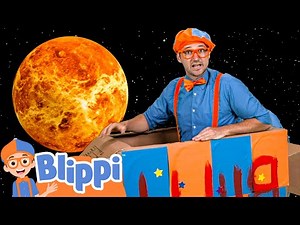 Blippi Builds A Rocket Ship! | Blippi Learns | Learn Colors and Science with Blippi!