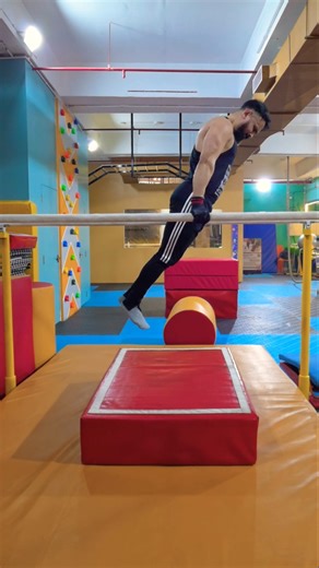 Parallel Bar Dips💪 #dips #calisthenics #bodyweightworkout #strengthtraining #chestworkout #triceps