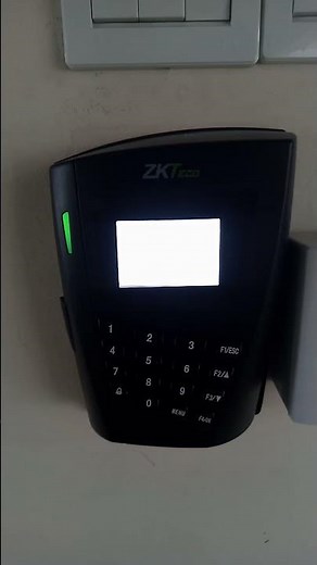 Zkteco RFID reader set-up in 5 min