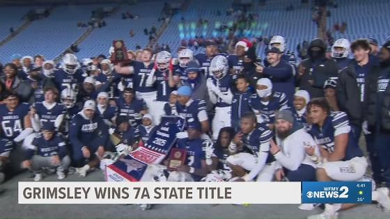 Grimsley, Reidsville win NC high school football state titles