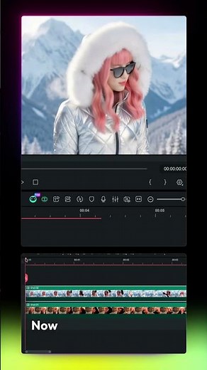 ✨ Ski Swipe Transition Tutorial (Viral Ski Edit)