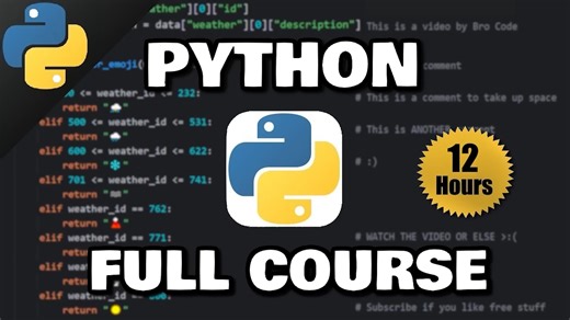 Bro Code - Python Full Course for free 2024