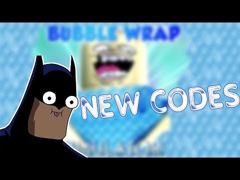🤔Bubble Wrap Simulator Codes | WORKING CODES | ROBLOX 2018