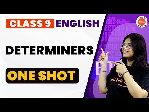 Class 9 Determiners One Shot Revision | CBSE Class 9th English Grammar | CBSE 2024 Exam