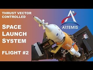 Thrust Vector Controlled SLS Flight #2