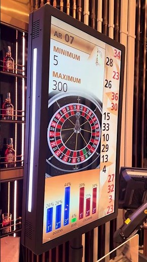 Casino Equipment: GS Roulette Wheel & 32” Display