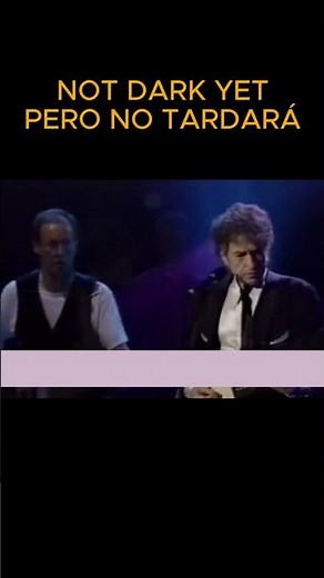 BOB DYLAN - NOT DARK YET - ESPAÑOL #bobdylan #live #classicrock #music #rock #songs #sub #dylan