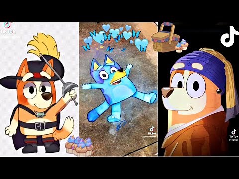 BLUEY - Best FanArts / TikTok"s Compilation #1