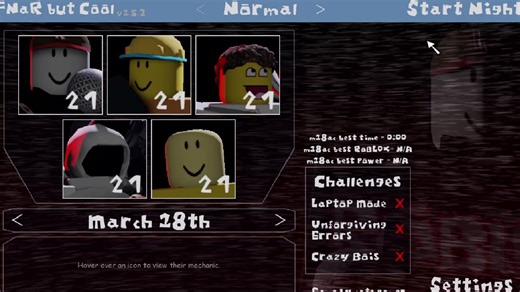 FNaR but cool - March 18th