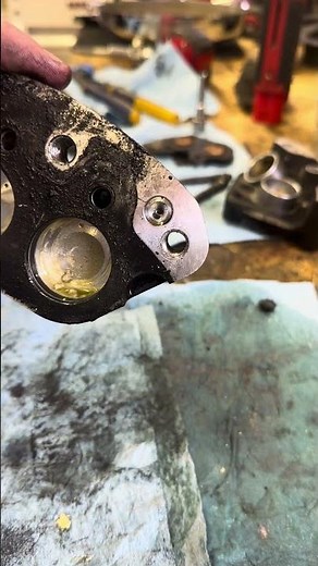 Harley Fatboy brake maintenance.